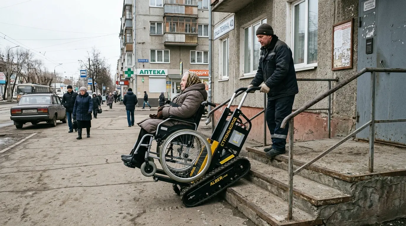 Автоматические двери для маломобильных групп — фото 8