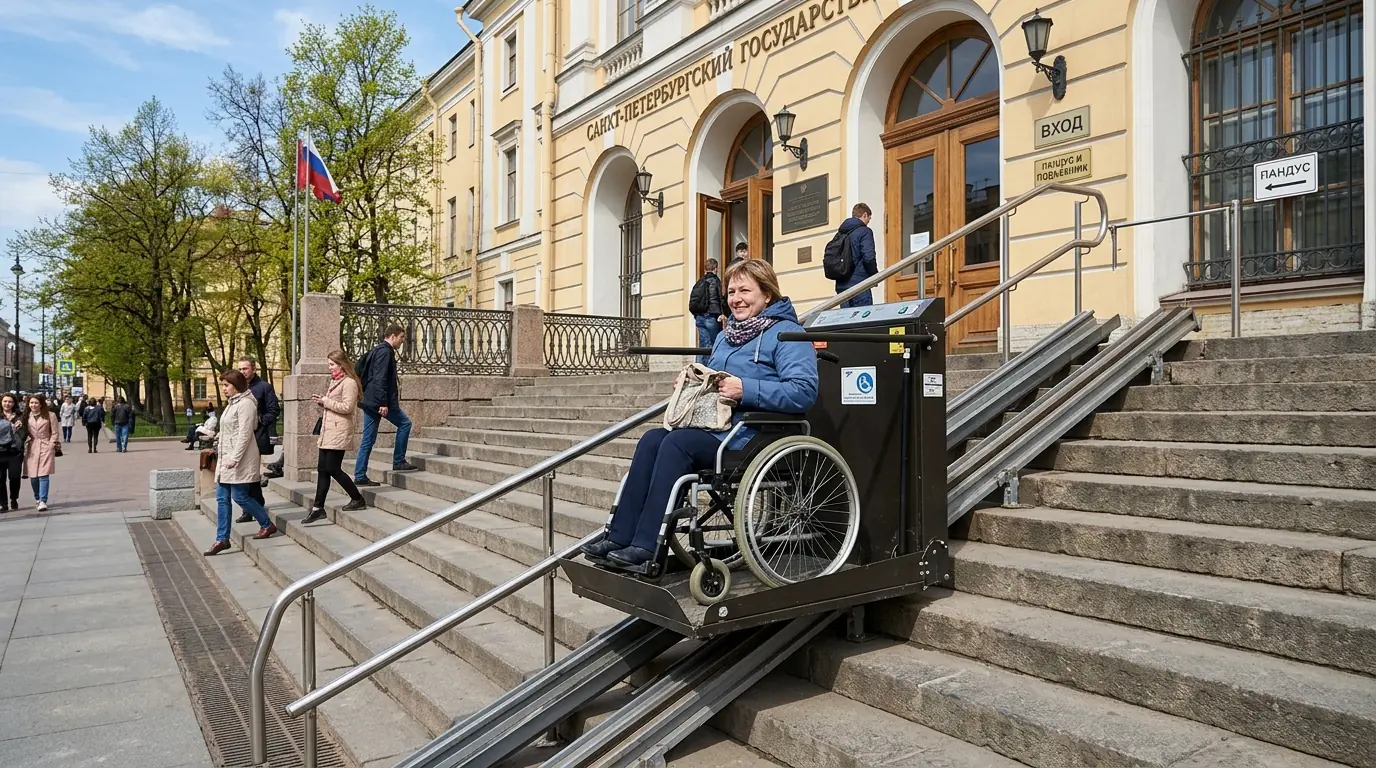 Автоматические двери для маломобильных групп — фото 12