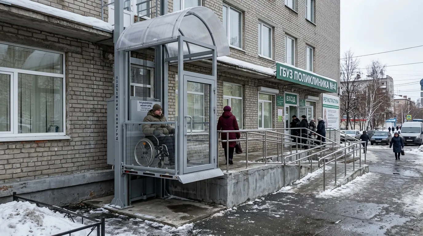 Автоматические двери для маломобильных групп — фото 13