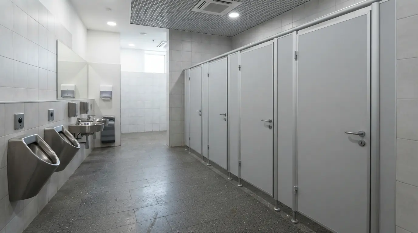 Перегородки для ванной комнаты и санузла — фото 12