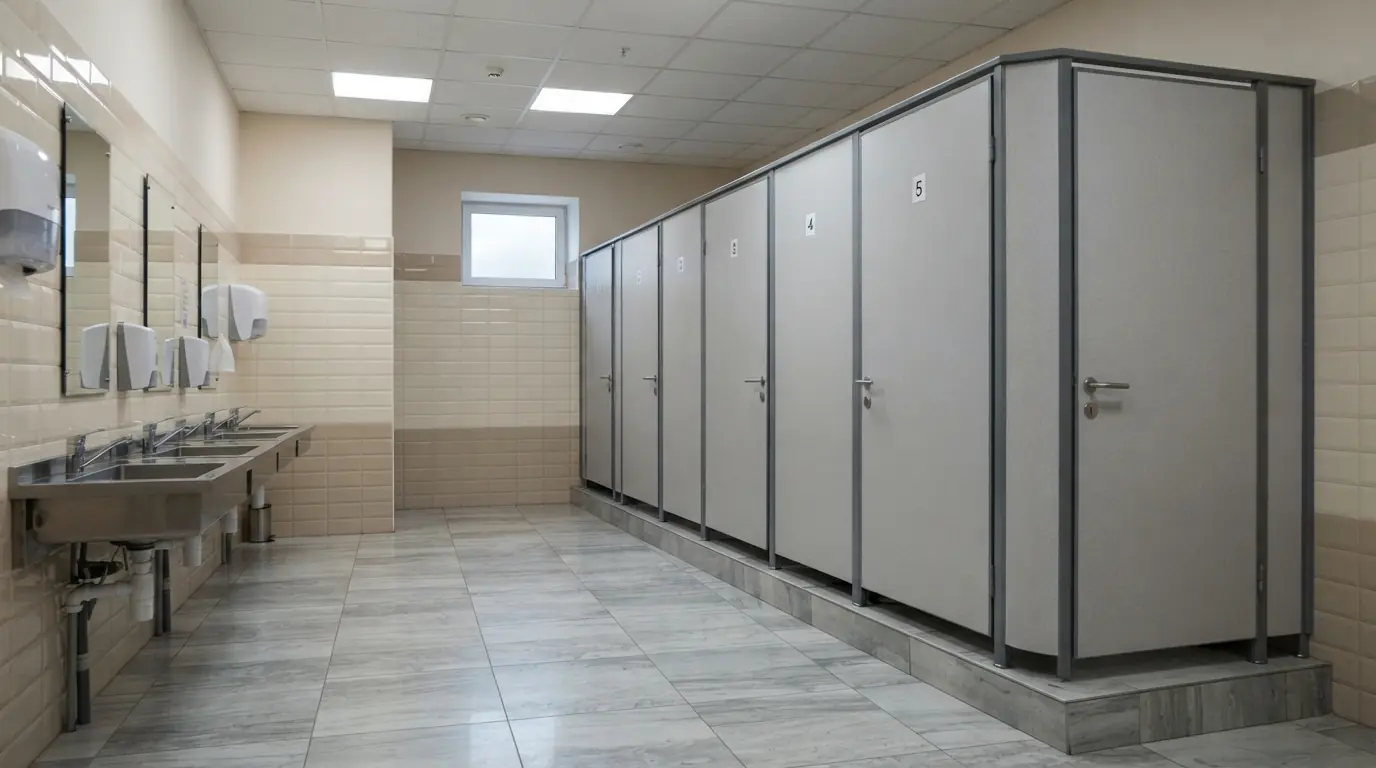 Перегородки для ванной комнаты и санузла — фото 15